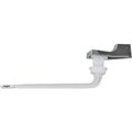 Prosource Exclusively Orgill Toilet Flush Lever, Front Mounting, 4 in L Flush Arm, Plastic, Chrome PMB-211